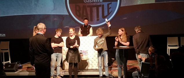 Woldborg wint voor de 3e keer de GasTerra Debatbattle